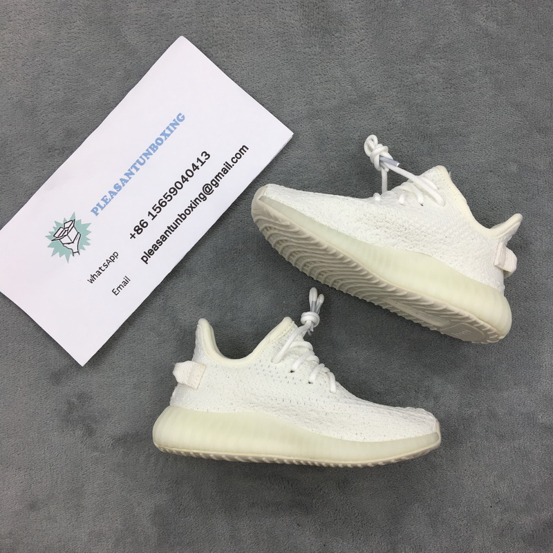 Authentic Adidas Yeezy 350 Boost V2 “Triple White“ Kids